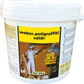 WEBER  weberantigraffiti nátěr matný 1l - cena za litr